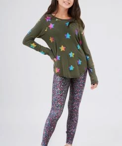 Terez Girls Glitter Dreams Leggings