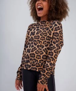 Terez Girls Leopard Goals Sweatshirt