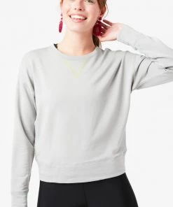 Terez Bras & Tops Dove Gray CozyCozy Sweatshirt