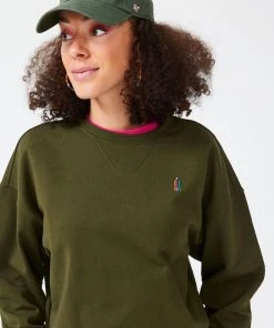 Terez X NY Forever Uniform Green Crew