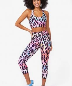 Terez X Torch'd Torch’d X Terez Tie Dye Capris