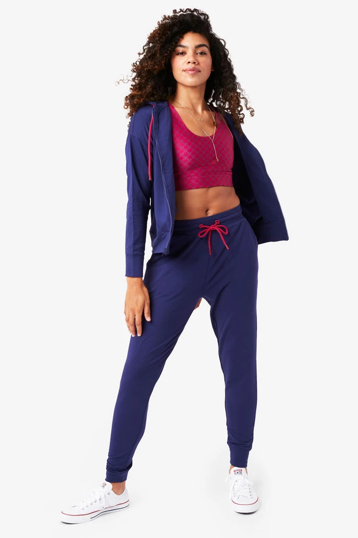 Terez Deep Blue CozyCozy Full Zip Hoodie 8 Terez Deep Blue CozyCozy Full Zip Hoodie