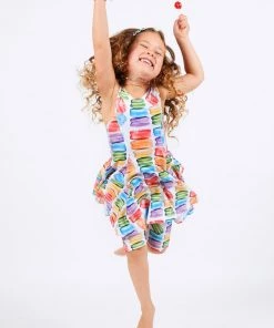 Terez X Dana's Bakery Girls Macaron Skater Dress