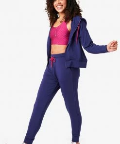 Terez Bottoms Deep Blue CozyCozy Jogger
