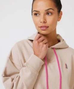 Terez X NY Forever Oat Milk Hoodie