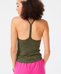 Terez TLC Shop Uniform Green TLC Y-Back Tank