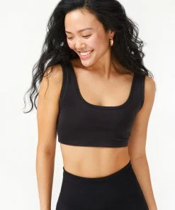Terez TLC Shop Jet Black TLC Sports Bra