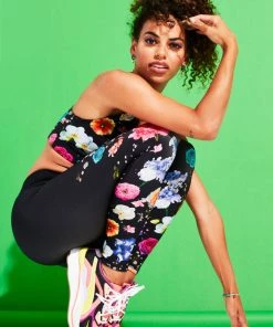 Terez Fresh Floral DuoKnit Leggings