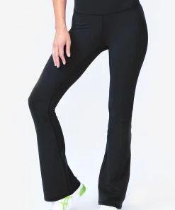Terez TLC Shop Jet Black TLC Flare Leggings