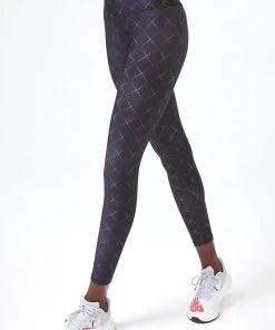 Terez Black Rainbow Seeing Sound Hi-Shine Leggings