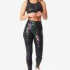 Terez Black Rainbow Foil Haze UpLift Leggings Best Sellers