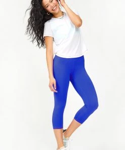 Golden Times Electric Blue TLC Capri