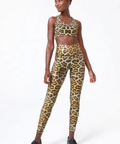 Terez Leopard Goals Hi-Shine Leggings