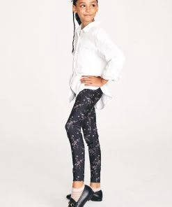 Terez X Black Iris Girls Wild Flowers Leggings
