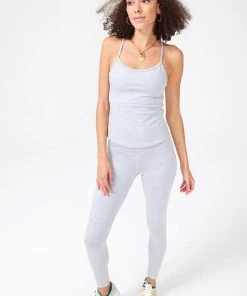 Terez Collegiate Gray TLC Leggings TLC Shop