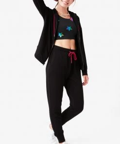 Terez New Yorker Black CozyCozy Jogger