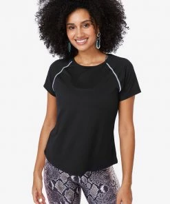 Terez Bras & Tops New Yorker Black WorkIt Tee