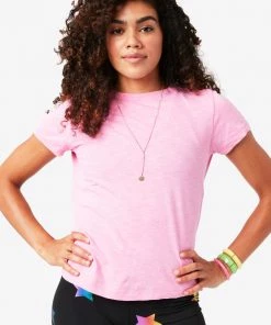 Terez Bubblegum Cotton Tee Bras & Tops