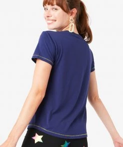 Terez Deep Blue Bliss Tee