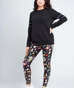 Terez Girls Mesh French Terry Sweatshirt