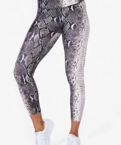 Terez Wild Python Hi-Shine Capris
