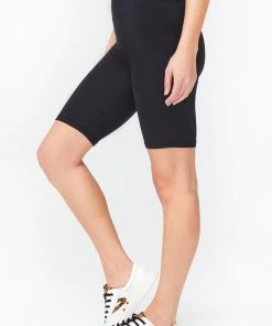 Terez TLC Shop Jet Black TLC Bike Shorts
