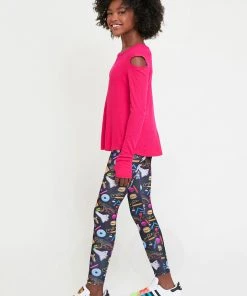 Terez Girls Ty's Print Leggings