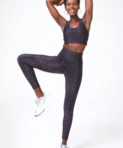 Terez Black Rainbow Seeing Sound Hi-Shine Leggings 8 Terez Black Rainbow Seeing Sound Hi-Shine Leggings