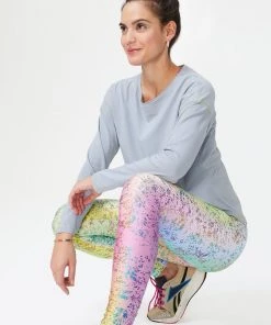 Terez Rainbow Haze Foil Balayage Leggings Best Sellers