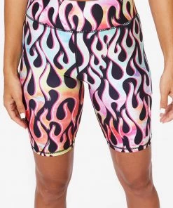 Terez X Torch'd Torch’d X Terez Tie Dye Bike Shorts
