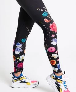 Terez Fresh Floral DuoKnit Leggings