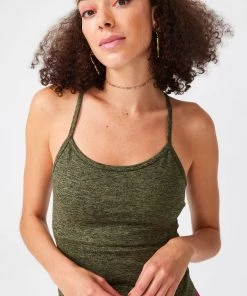 Terez TLC Shop Uniform Green TLC Y-Back Tank