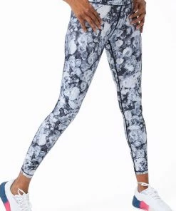 Terez Floral Bouquet Hi-Shine Leggings