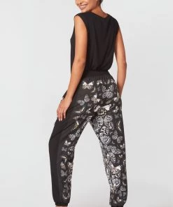 Terez Kaleidofly RipStop Track Pants Bottoms