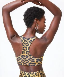 Terez Leopard Goals Hi-Shine Sports Bra 11 Terez Leopard Goals Hi-Shine Sports Bra
