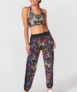 Terez Best Sellers Kaleidofly Pop RipStop Track Pants