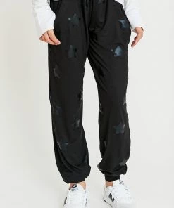Terez Girls Black Star Foil Lightweight Jogger 8 Terez Girls Black Star Foil Lightweight Jogger