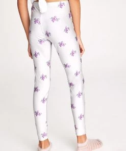 Terez X Black Iris Girls Violet Forget Me Not Leggings