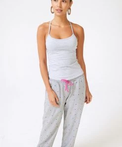 Terez Best Sellers Collegiate Gray Gems Jogger
