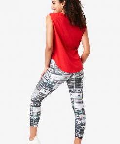 Terez Mixtapes Hi-Shine Capris