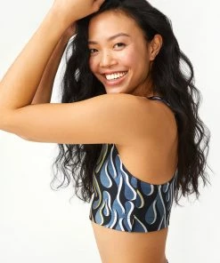 Torch'd In Terez Bronze Sports Bra