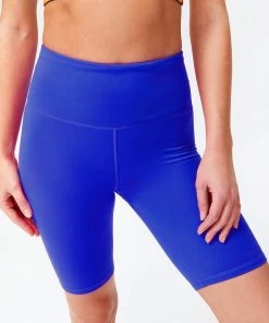 Golden Times Electric Blue TLC Bike Shorts