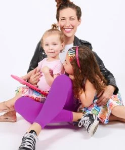 Golden Times Terez X Dana's Bakery Purple TLC Leggings