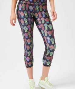 Terez Torch'd Pop Art Davis Capris 7 Terez Torch'd Pop Art Davis Capris