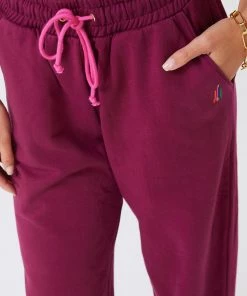 Terez X NY Forever Black Raspberry Joggers