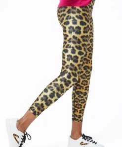 Terez Leopard Goals Hi-Shine Leggings