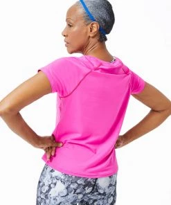 Terez Pink WorkIt Tee Bras & Tops