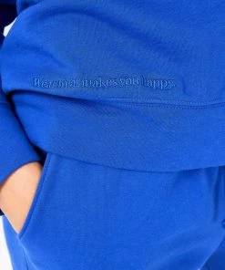 Terez X NY Forever Electric Blue Crew 8 Terez X NY Forever Electric Blue Crew