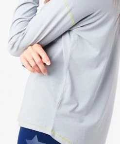 Terez Dove Gray Bliss Long Sleeve Tee Best Sellers
