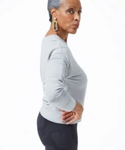 Terez Bras & Tops Dove Gray CozyCozy Sweatshirt